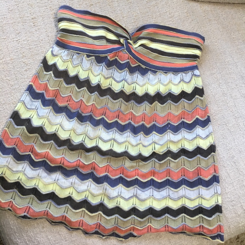 ☀️HP☀️MISSONI Strapless Knit Top